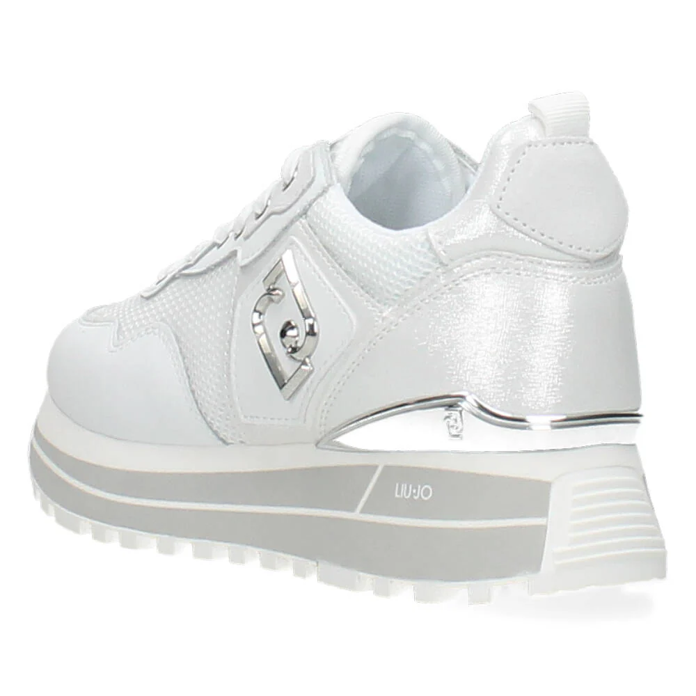 Witte plateau sneakers - Image 2
