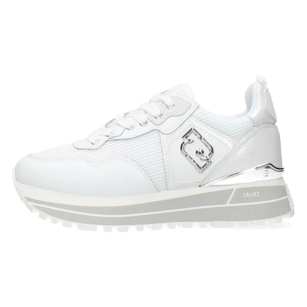 Witte plateau sneakers - Image 5