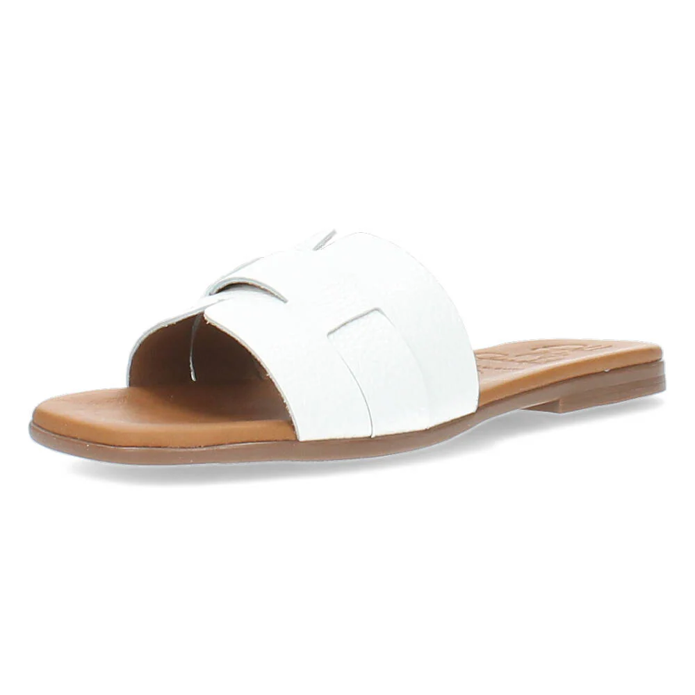 Witte slippers