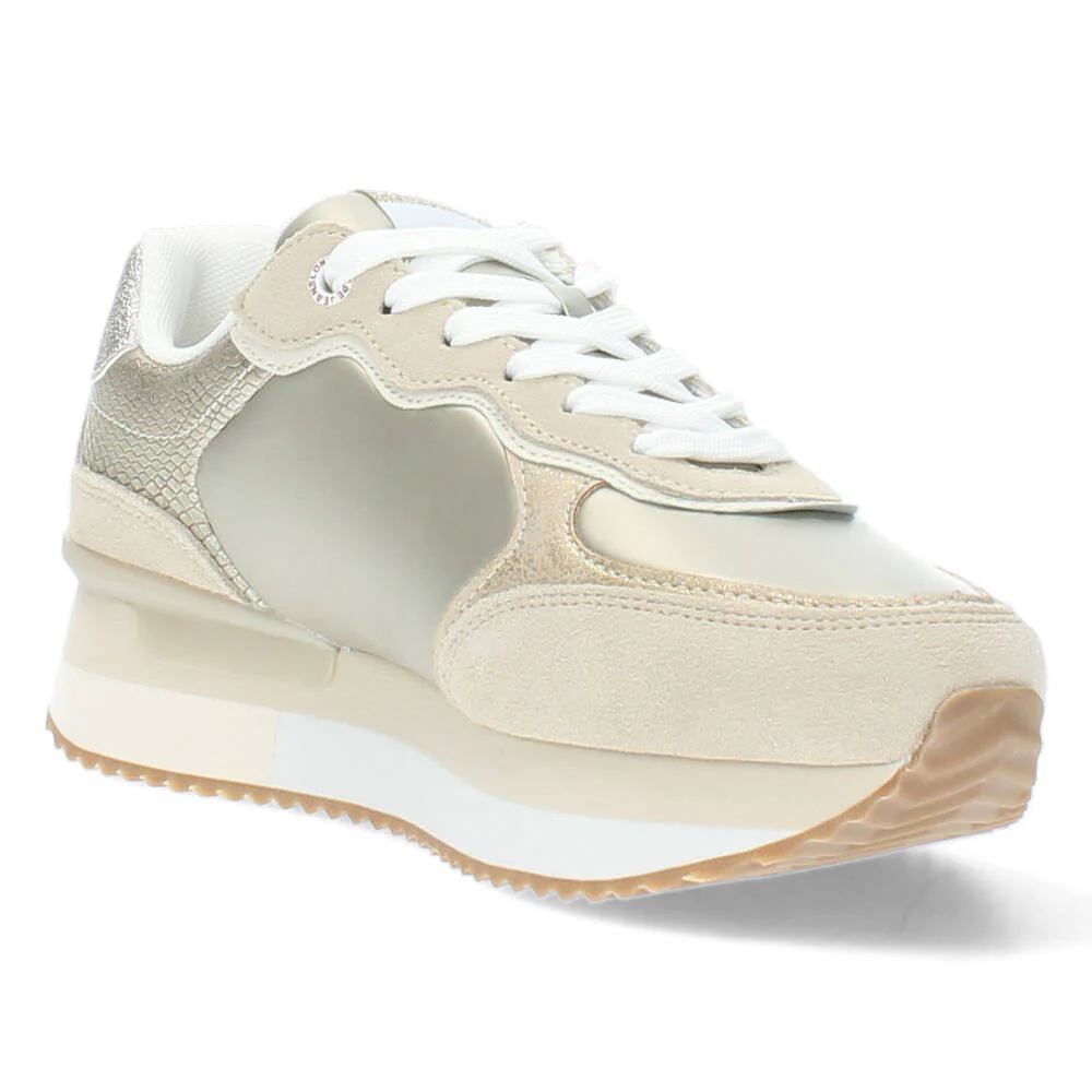 Zandkleurige sneakers - Image 4