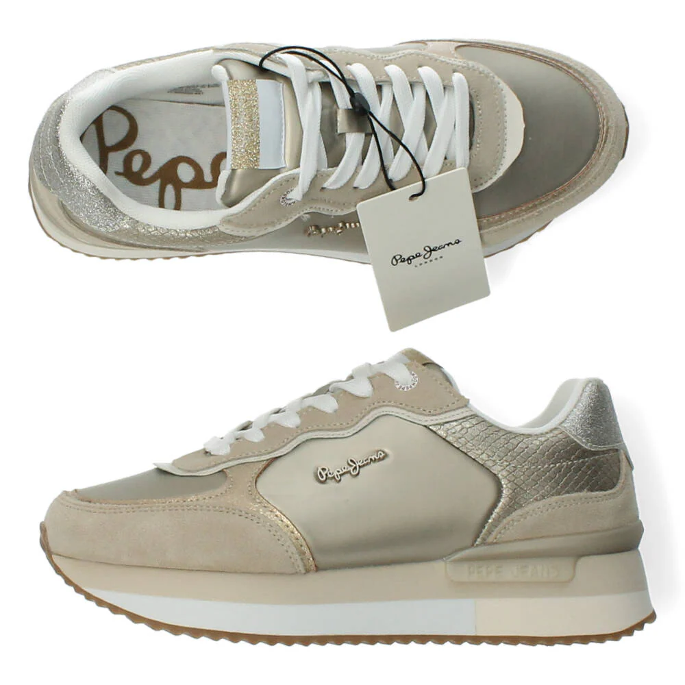 Zandkleurige sneakers - Image 6