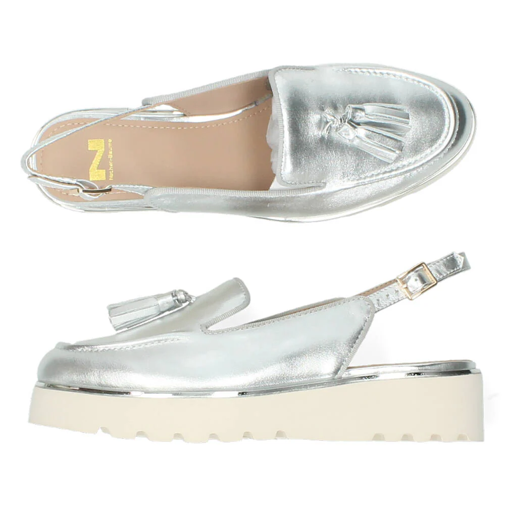 Zilveren slingbacks - Image 6