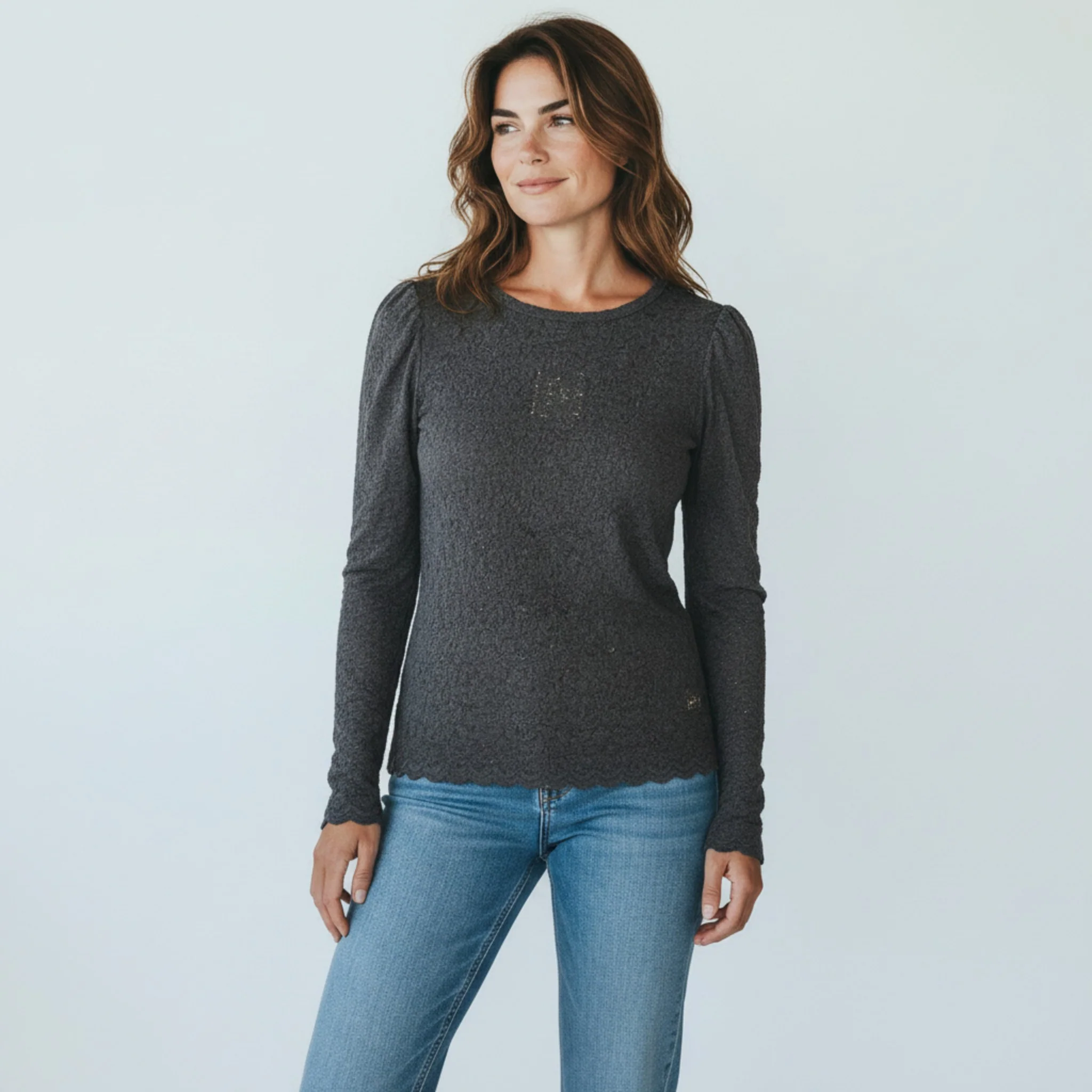 zwarte blouse