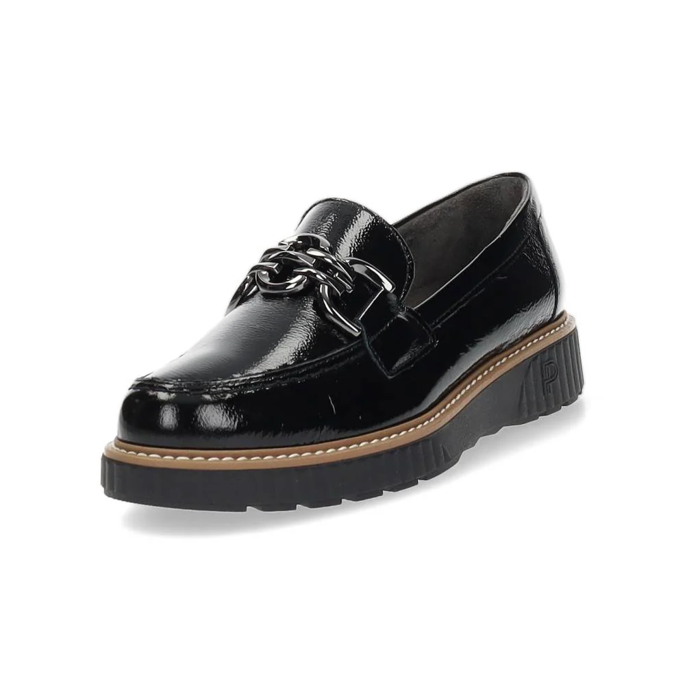 zwarte mocassin