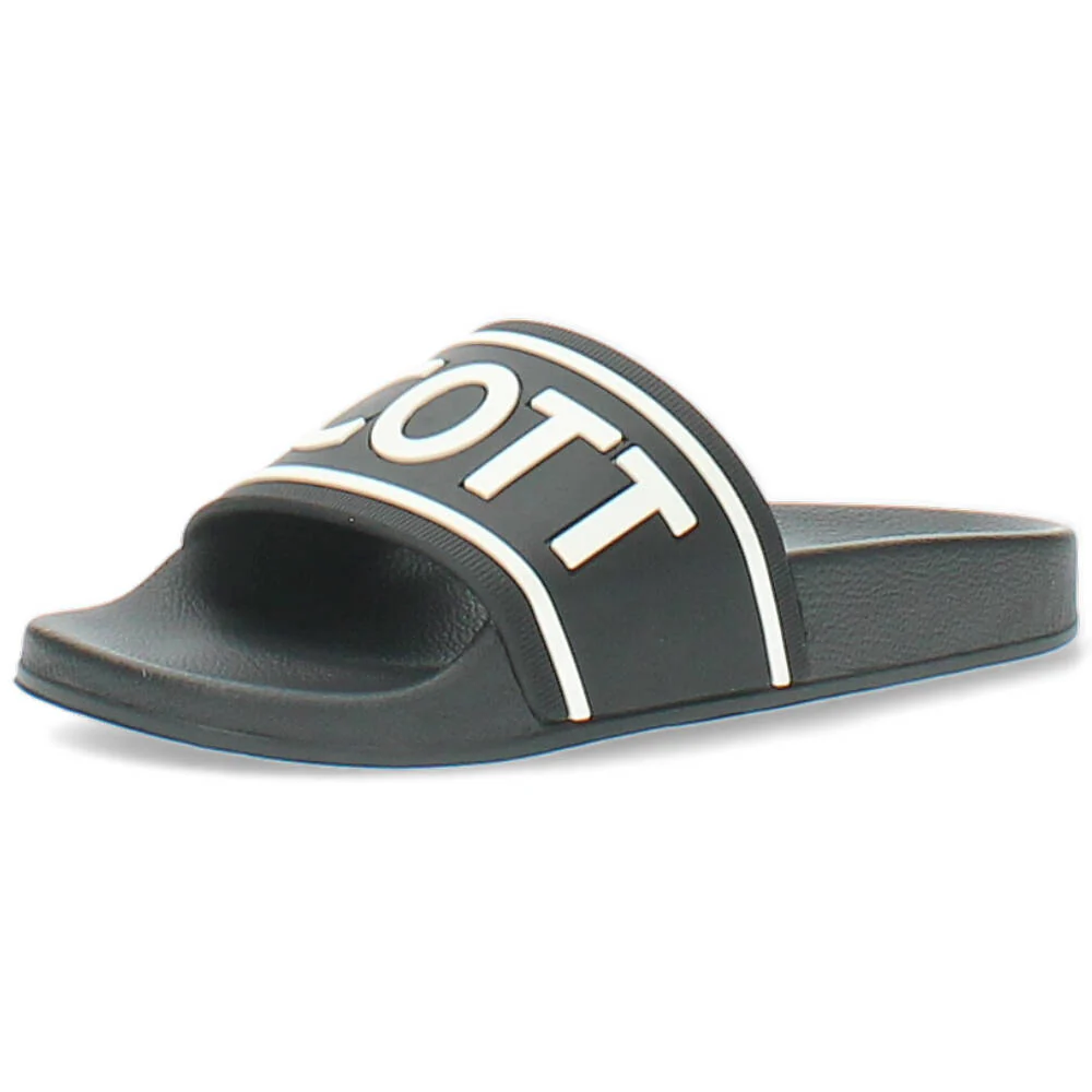 zwarte poolslide