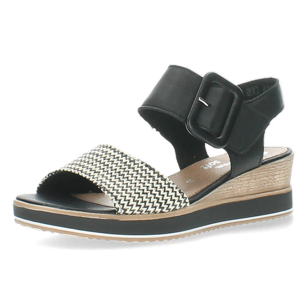 Zwarte sandalen
