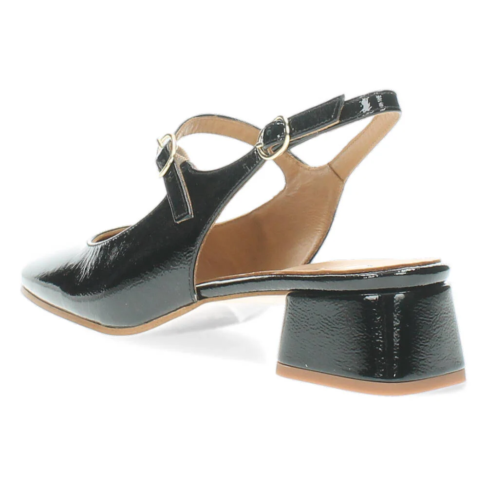 Zwarte slingbacks - Image 2