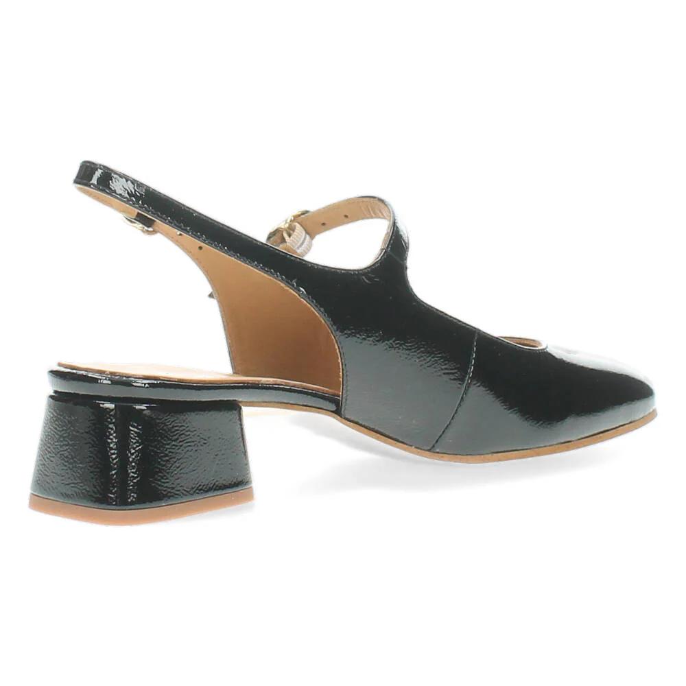 Zwarte slingbacks - Image 3