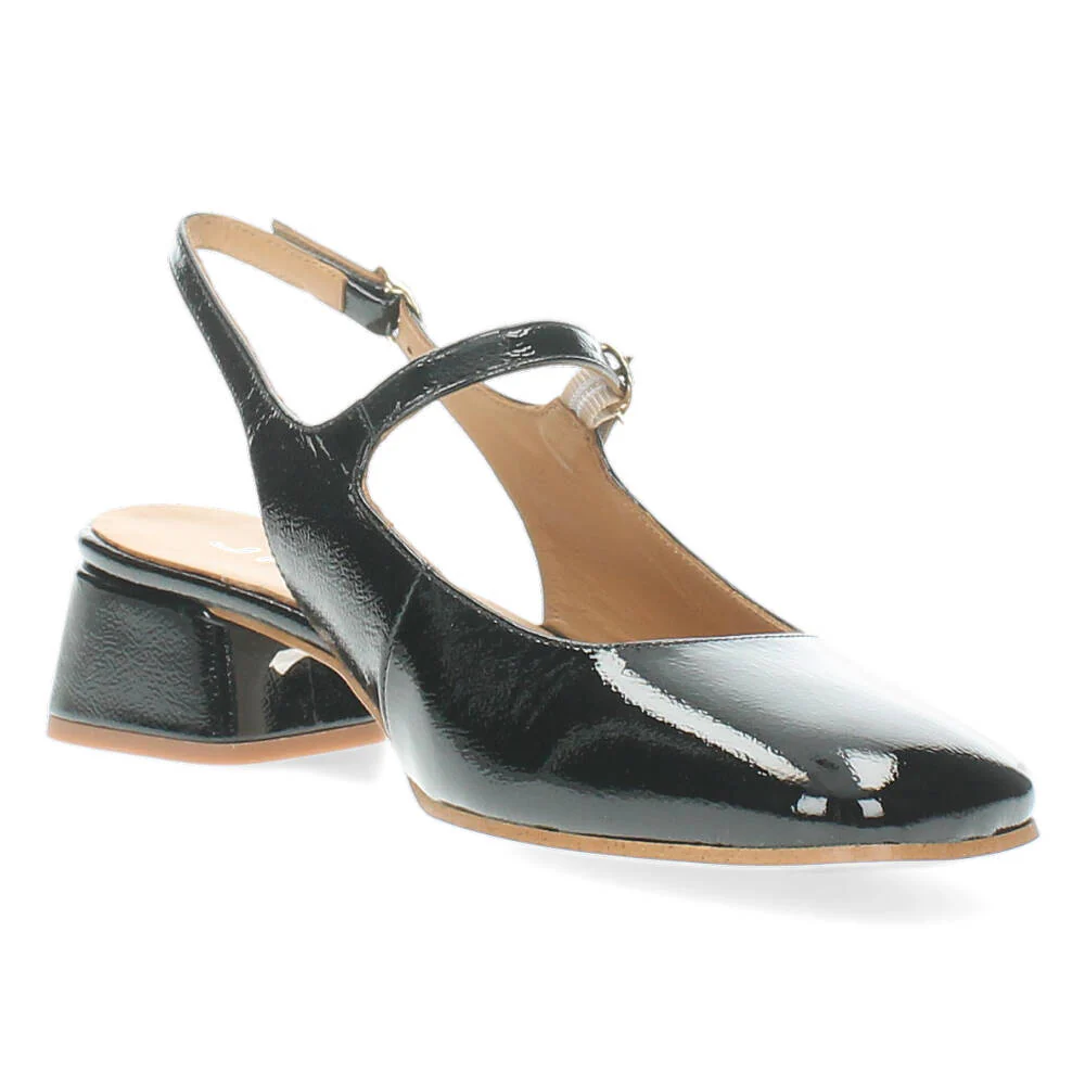 Zwarte slingbacks - Image 4