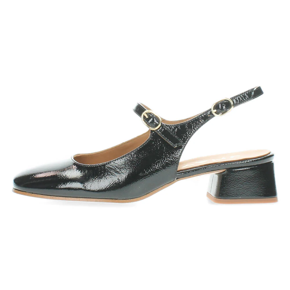 Zwarte slingbacks - Image 5