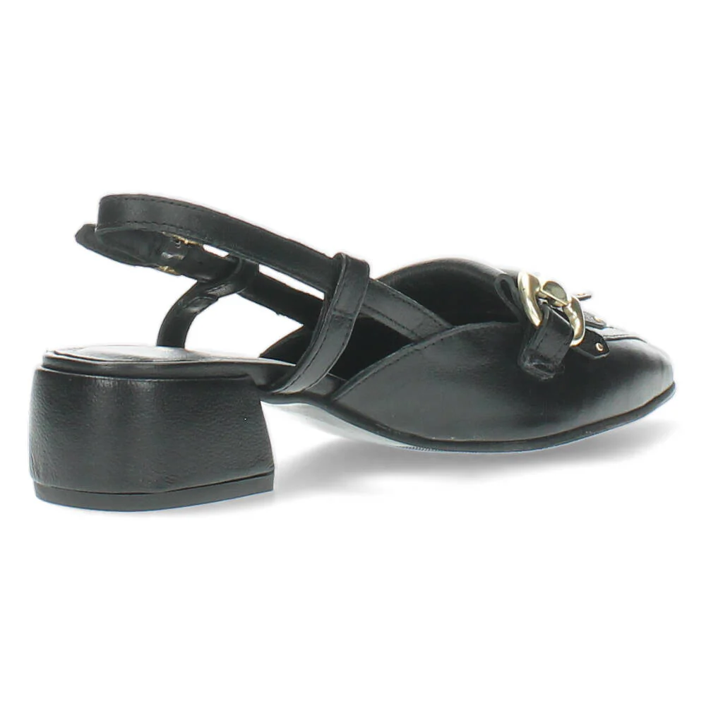 Zwarte slingbacks - Image 3