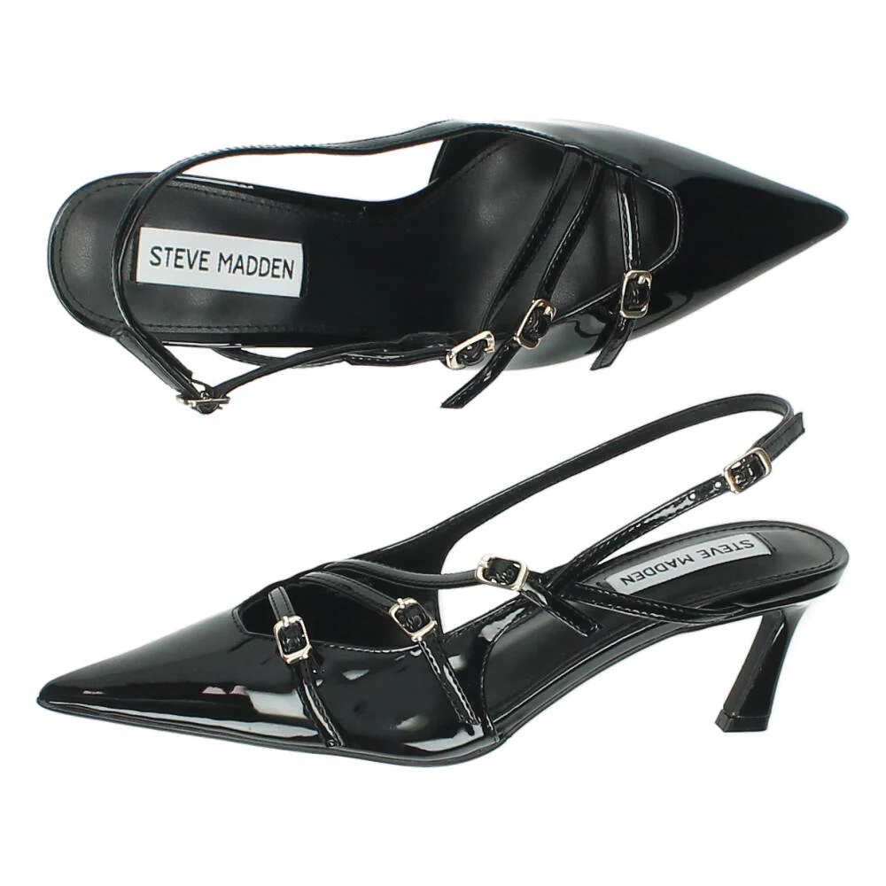 Zwarte slingbacks - Image 6