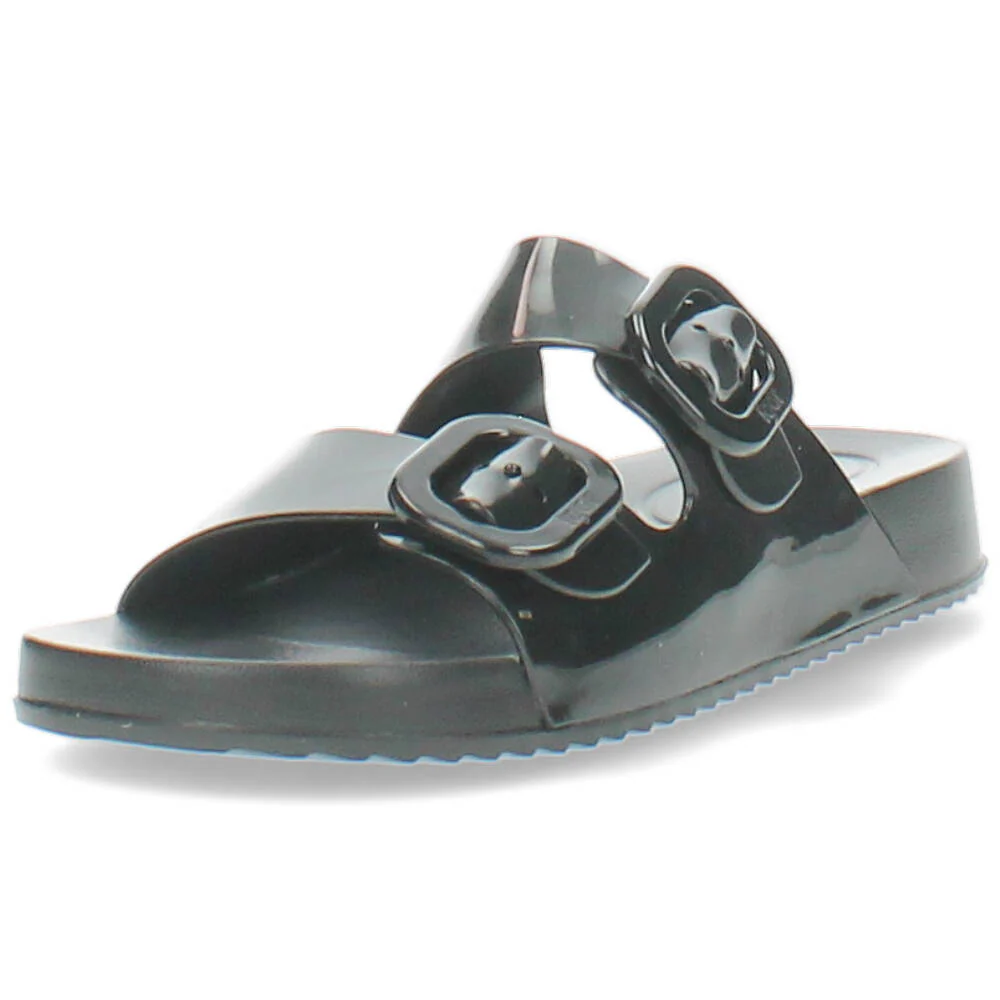 zwarte slipper